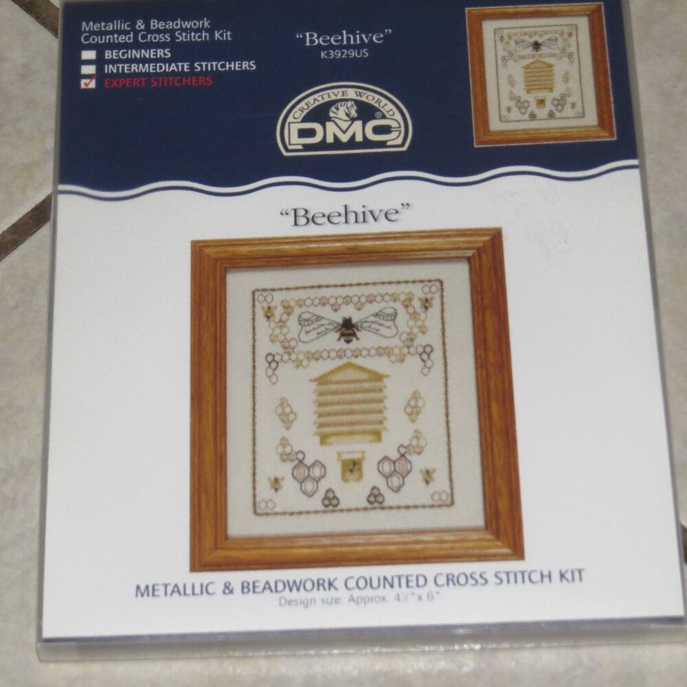 Counted Cross Stitch Kit by DMC - Beehive